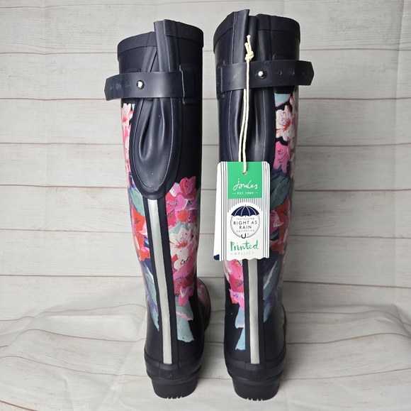 Joules Waterproof Rain Boots Women 9 - Picture 4 of 9